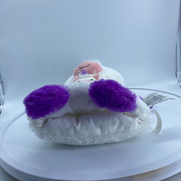 b.Boutique By Evergreen Unicorn Hand Finger Plush Puppets Set of 2 12” Soft - Picture 8 of 8